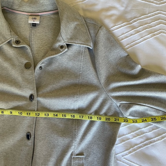 CAbi Gray Button-Up Jacket - Picture 6 of 8